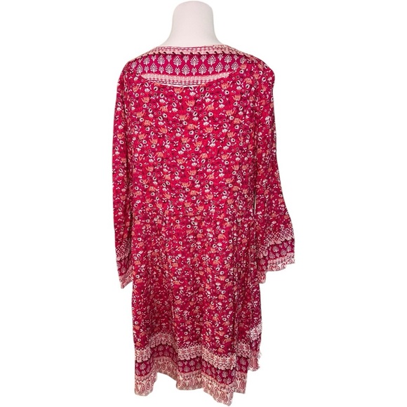 Maeve Isabel Floral Embroidered Pink Dress - Picture 6 of 11